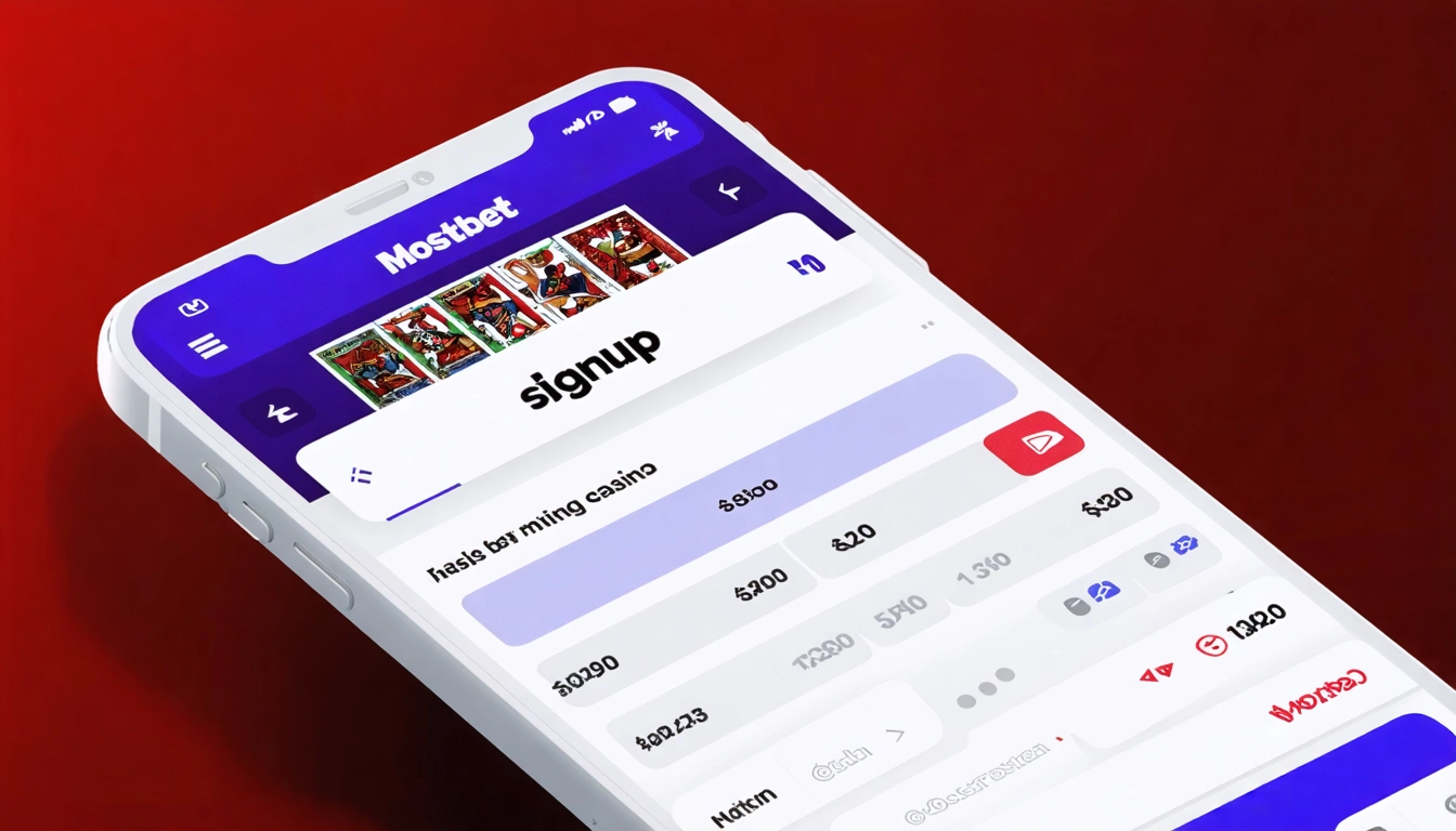 signup Mostbet